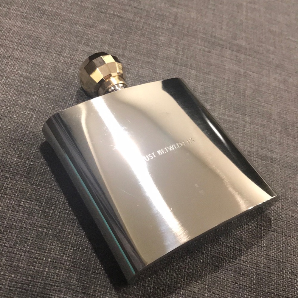 Kate Spade flask New in Box “just between us”